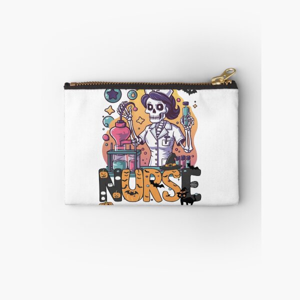Item preview, Spooky Laboratory Nurse Halloween, Skeleton Nurse Halloween designed and sold by Sasikharn.