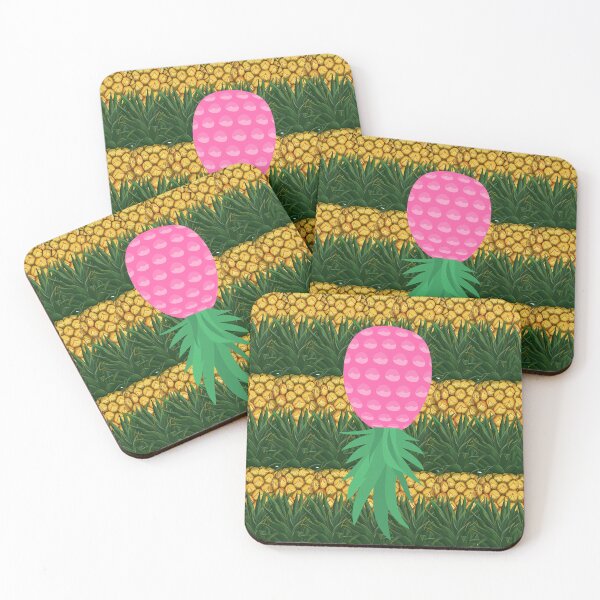 Item preview, Pink Upside Down Pineapple designed and sold by SillyTeesforYou.