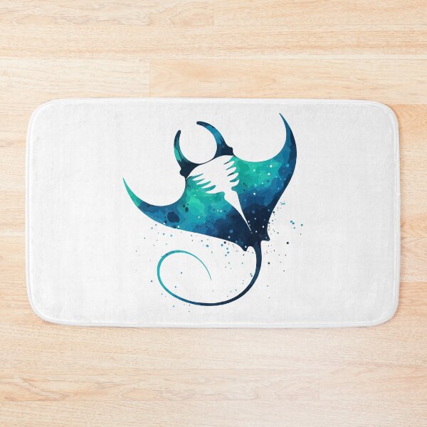 Item preview, Sketchy Manta Ray Watercolor designed and sold by TomFrontierArt.