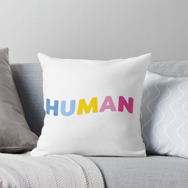 Item preview, HUMAN (curved) - Pansexual designed and sold by Skyler Orion X.