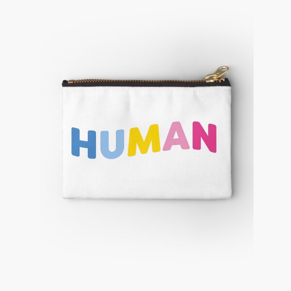 Item preview, HUMAN (curved) - Pansexual designed and sold by Skyler Orion X.