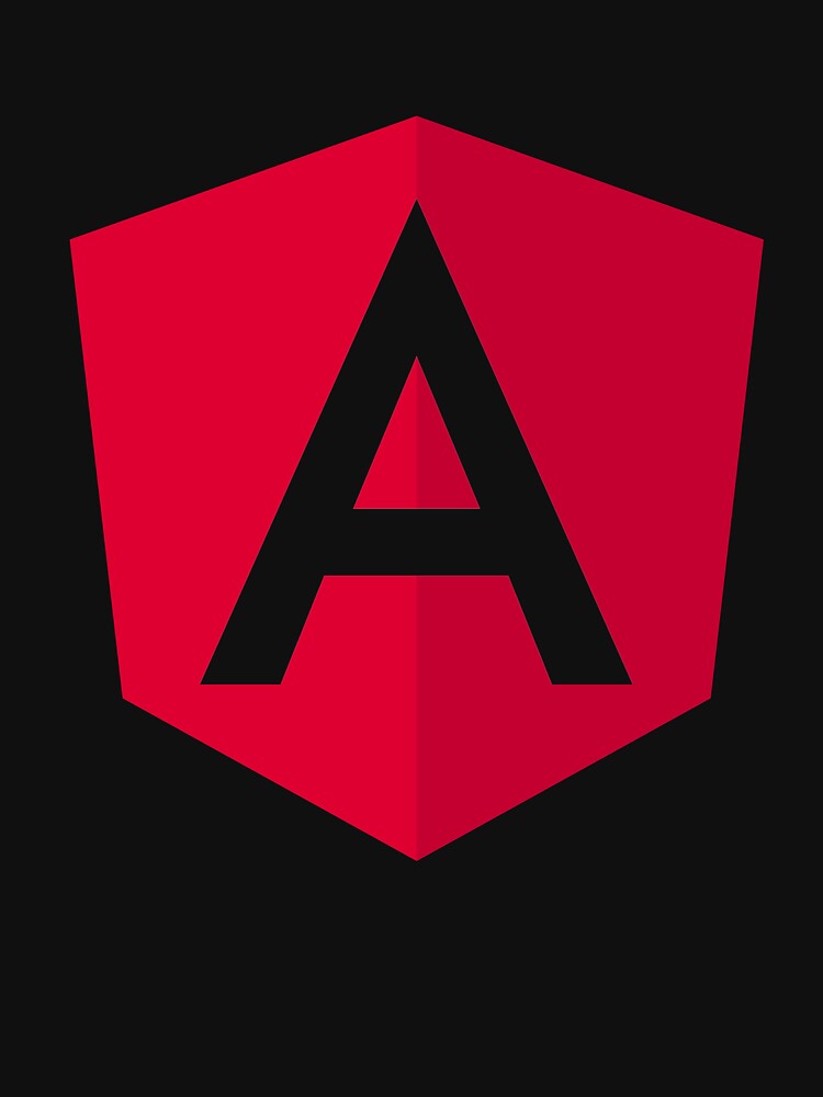 "Angular Angular.js Transparent Logo T-Shirt" T-shirt for Sale by ...