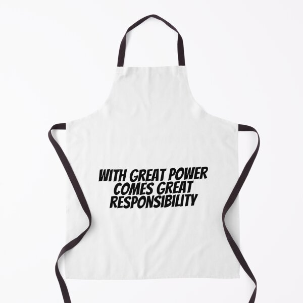 Item preview, With Great Power Comes Great Responsibility designed and sold by CharmStudio.