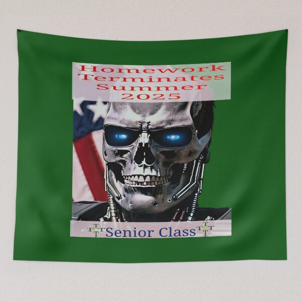 Item preview, TC Seniors 2025: Homework Terminates Summer 2025 designed and sold by Hall-O-Gram.