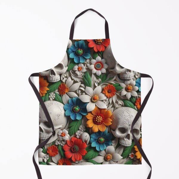 Item preview, Floral Hidden Skull designed and sold by DeeCeeFashion.