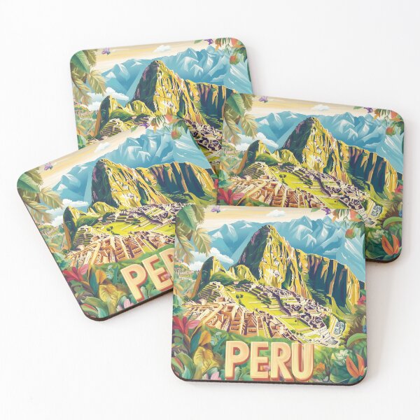 Item preview, Vibrant Peru Art – Colorful Wall Decor Celebrating Peruvian Culture, Traditions, and Heritage designed and sold by nomiraclehere.