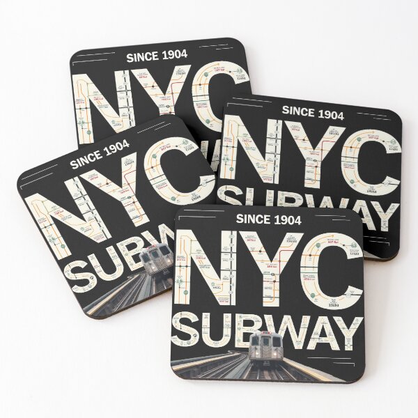 Item preview, New York Subway NYC Subway Train designed and sold by MayaDelaye.