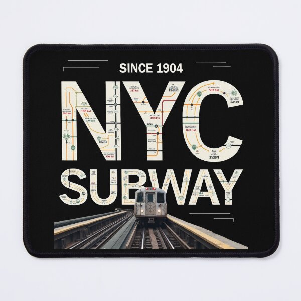 Item preview, New York Subway NYC Subway Train designed and sold by MayaDelaye.