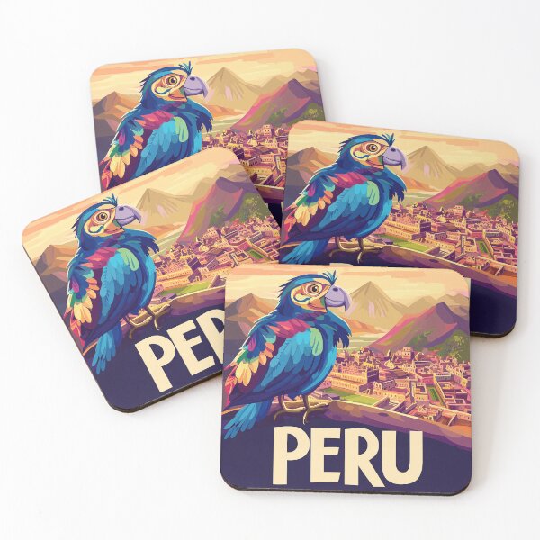 Item preview, Vibrant Peru Art – Colorful Wall Decor Celebrating Peruvian Culture, Traditions, and Heritage designed and sold by nomiraclehere.