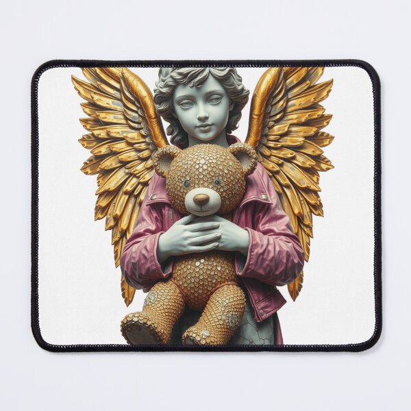 Item preview, Golden, beautiful angel, luxury diamond, teddy bear designed and sold by TaliaShin.