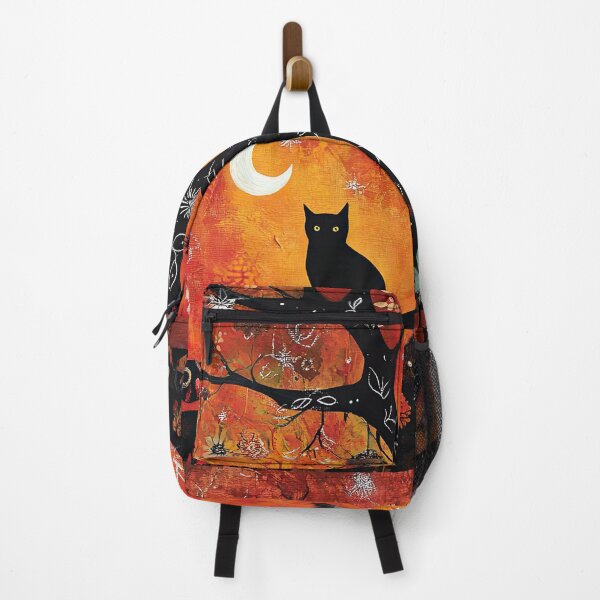 Item preview, Halloween Cat and a Tree designed and sold by MaryFiore.