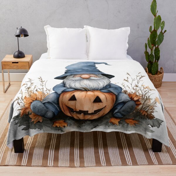 Item preview, Fall Gnome with Jack O Lantern designed and sold by KSimpson838.
