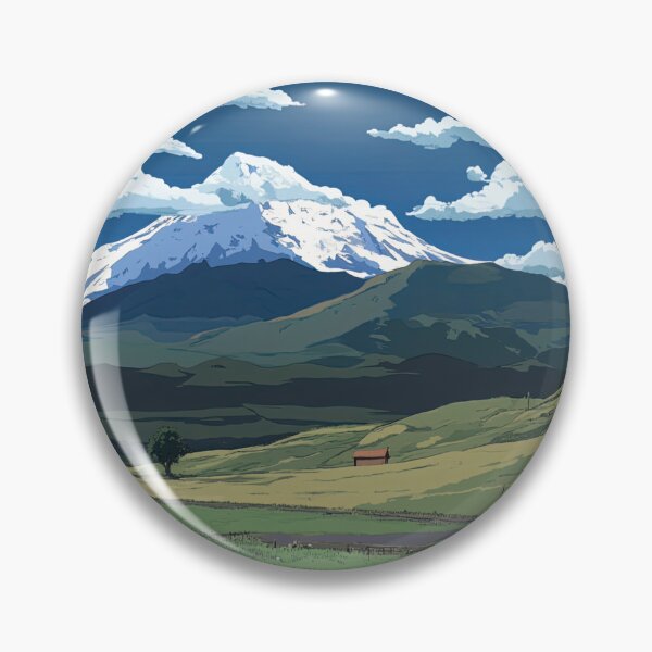 Item preview, Bolivia landscape | Anime style designed and sold by ComicsFactory.