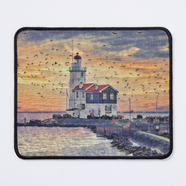 Item preview, Lighthouse in Marken, North Holland, The Netherlands designed and sold by sid1802.