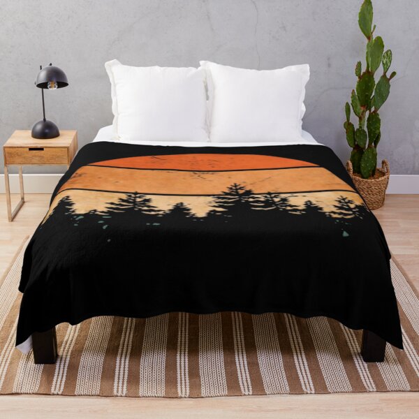 Item preview, Sunset themed with pine trees designed and sold by Coollzone.