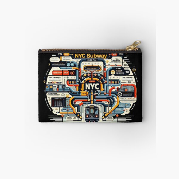 Item preview, New York Subway NYC Subway Train designed and sold by MayaDelaye.