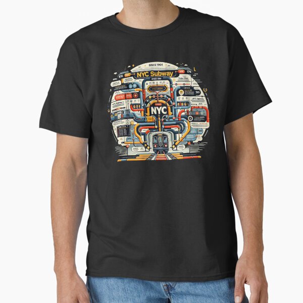 Item preview, New York Subway NYC Subway Train designed and sold by MayaDelaye.