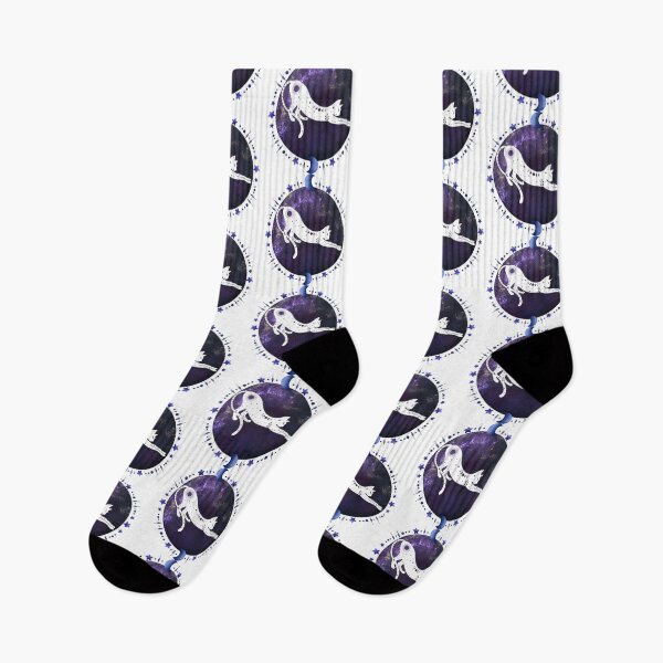 Item preview, Witchy Mystical Black Cat Kitty Crescent Moon and Stars designed and sold by WildWoodlandWitch.