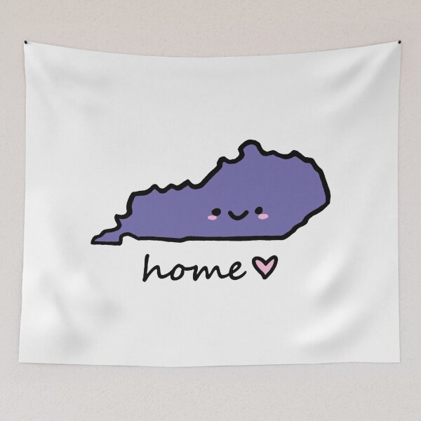 Item preview, Purple Cute Kentucky home smiley designed and sold by missavaw.