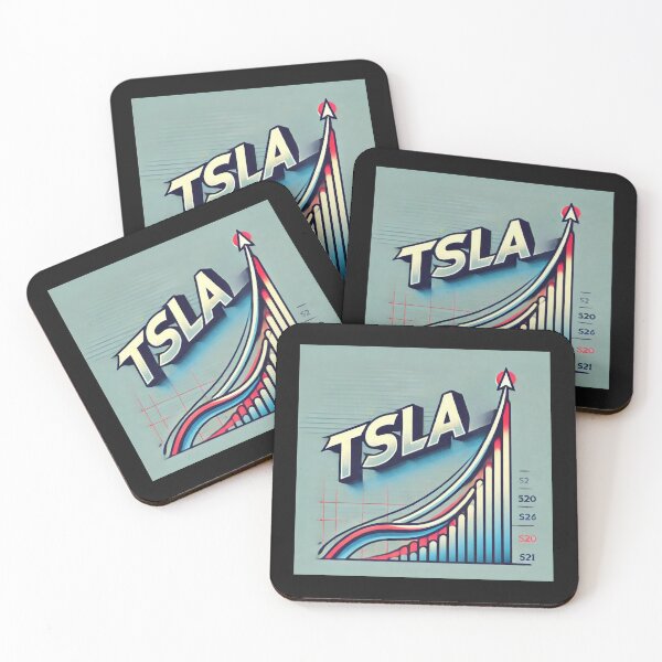 Item preview, Tesla stock price designed and sold by TEEJAMBOREE.