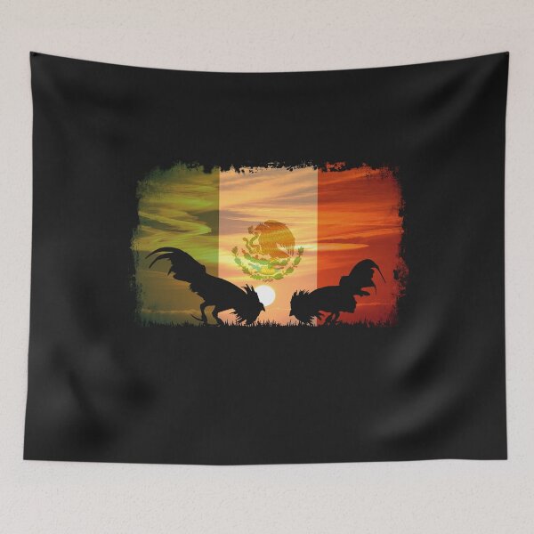 Item preview, Game Fowl Sparring: Sunset Showdown in Mexico designed and sold by TTStopShop.