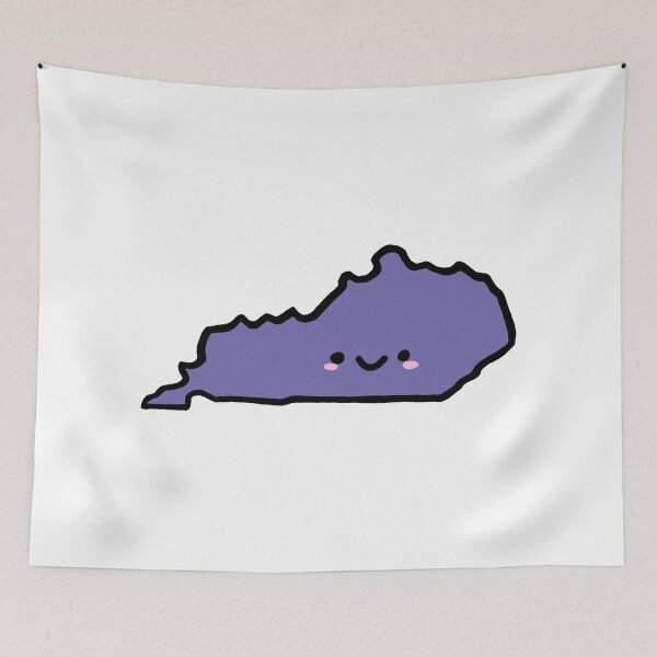 Item preview, Cute Kentucky smiley purple designed and sold by missavaw.