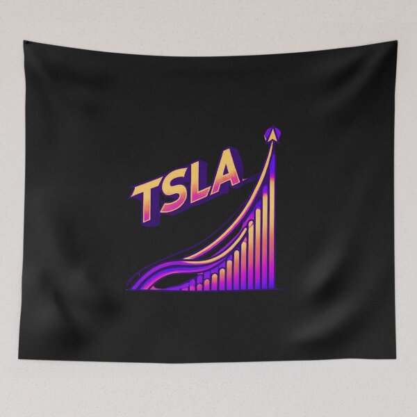 Item preview, Tesla stock price designed and sold by TEEJAMBOREE.