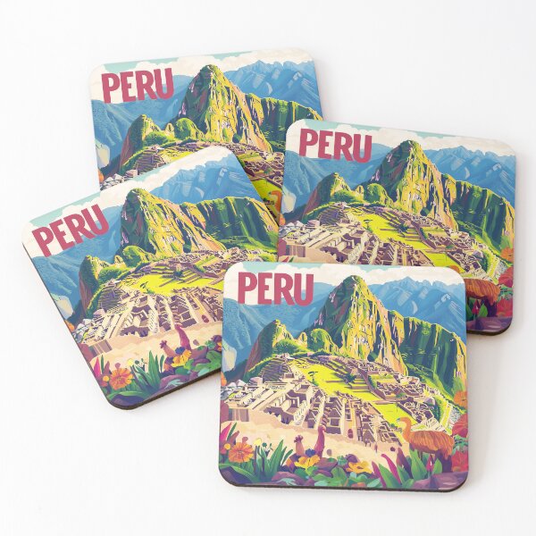 Item preview, Vibrant Peru Art – Colorful Wall Decor Celebrating Peruvian Culture, Traditions, and Heritage designed and sold by nomiraclehere.
