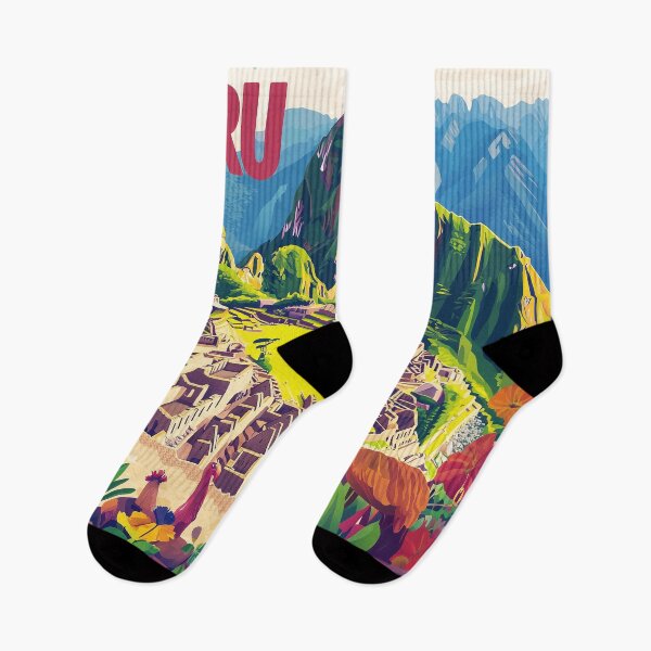 Item preview, Vibrant Peru Art – Colorful Wall Decor Celebrating Peruvian Culture, Traditions, and Heritage designed and sold by nomiraclehere.