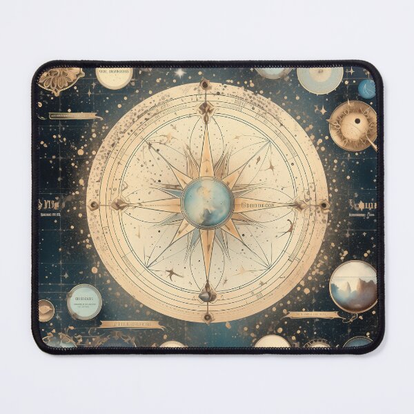 Item preview, Astrological Inspired Star Map Illustration designed and sold by JstPeachy.