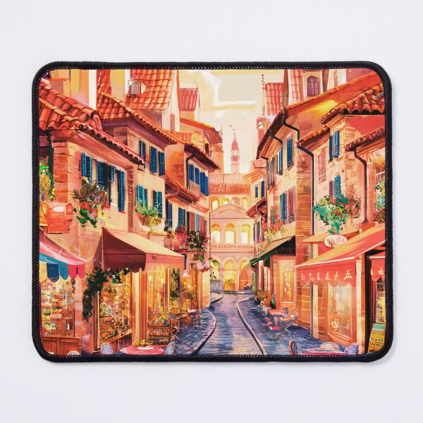 Item preview, Charming Mazzini Street, Verona Italy: Vintage Travel Art Print designed and sold by elynne9.
