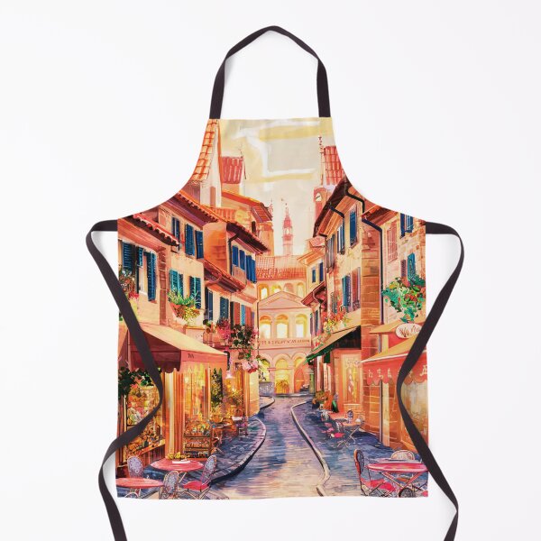 Item preview, Charming Mazzini Street, Verona Italy: Vintage Travel Art Print designed and sold by elynne9.