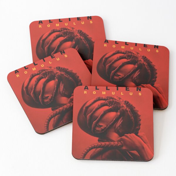 Item preview, Alien: Romulus Inspired Red-Hued Graphic Tribute designed and sold by ironpalette.