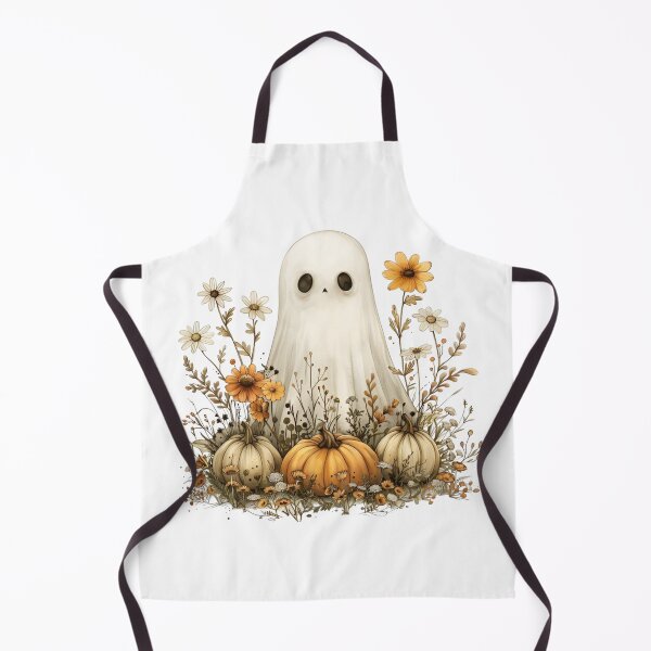 Item preview, Retro Ghost, Pumpkins & Flowers designed and sold by KSimpson838.