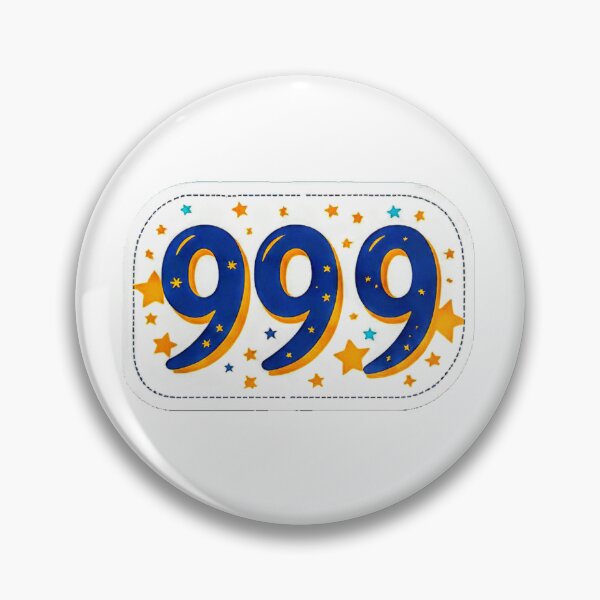 Item preview, Number 999 sticker. designed and sold by Giulivo Store Graphic.