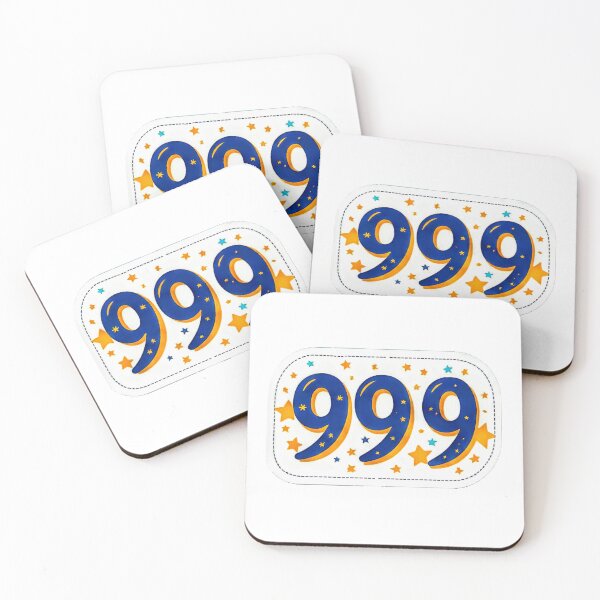 Item preview, Number 999 sticker. designed and sold by Giulivo Store Graphic.