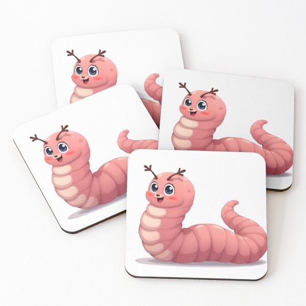 Item preview, Cute Velvet Worm designed and sold by Taseen Alam.
