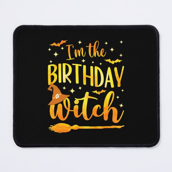 Item preview, I’m The Birthday Witch Funny Halloween Cute October Birthday Matching Group Costume  designed and sold by Bad Kitty Designz.