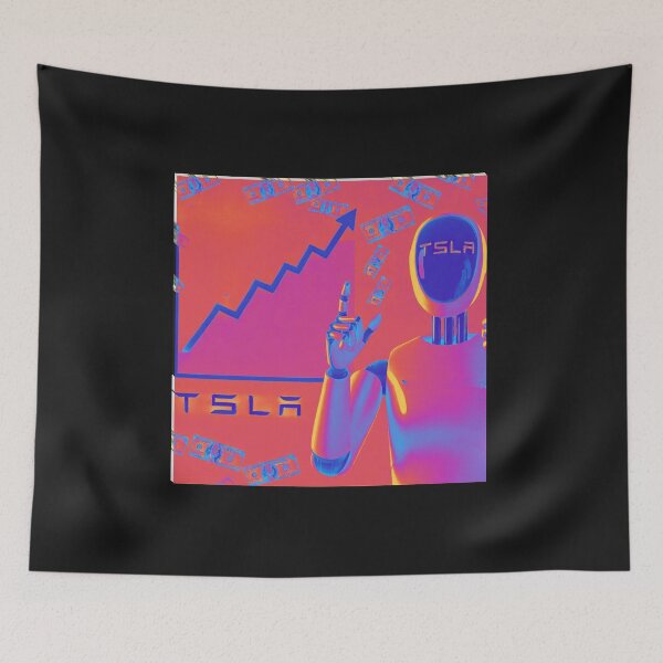 Item preview, Tesla stock price designed and sold by TEEJAMBOREE.