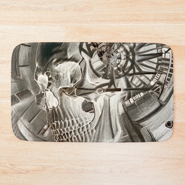Item preview, Reverse Mechanical  Skull Sketch  designed and sold by MatrixTattoo.