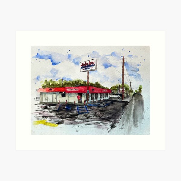 Item preview, A Lafayette Tradition Watercolor Painting designed and sold by EasyPrints337.