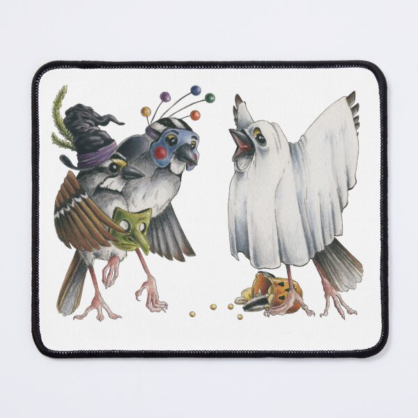 Item preview, Halloween Birds designed and sold by hnewmanart.