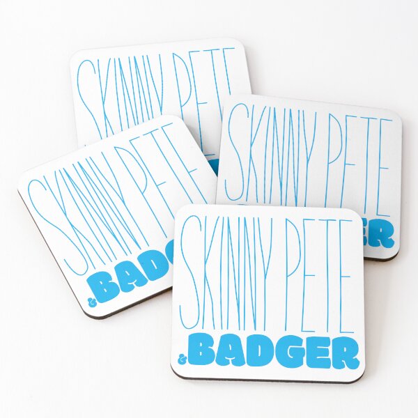 Item preview, Skinny Pete & Badger - Sky Blue designed and sold by Madmattman.