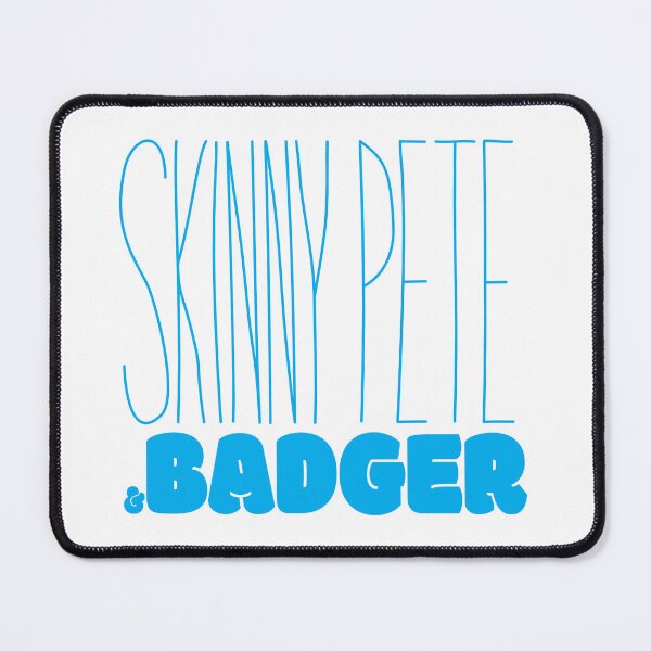 Item preview, Skinny Pete & Badger - Sky Blue designed and sold by Madmattman.