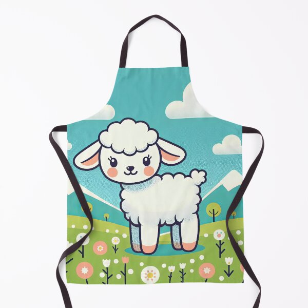 Item preview, Cute Lamb Pop Art Style designed and sold by artofuniverse.
