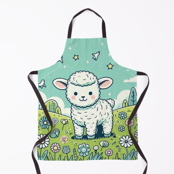 Item preview, Cute Lamb Pop Art Style designed and sold by artofuniverse.
