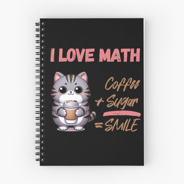 Item preview, I love math – Coffee+sugar=smile designed and sold by WorldByEsi.