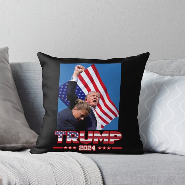 Item preview, Donald Trump 2024 Survived  At Election Rally designed and sold by ArtbyLeclerc.
