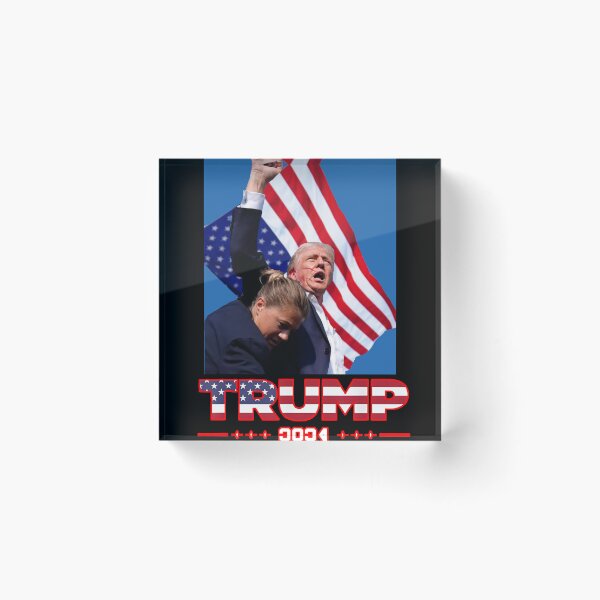 Item preview, Donald Trump 2024 Survived  At Election Rally designed and sold by ArtbyLeclerc.
