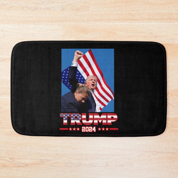 Item preview, Donald Trump 2024 Survived  At Election Rally designed and sold by ArtbyLeclerc.
